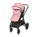 Passeggino VIOLA+ADAPTERS con coprigambe PINK